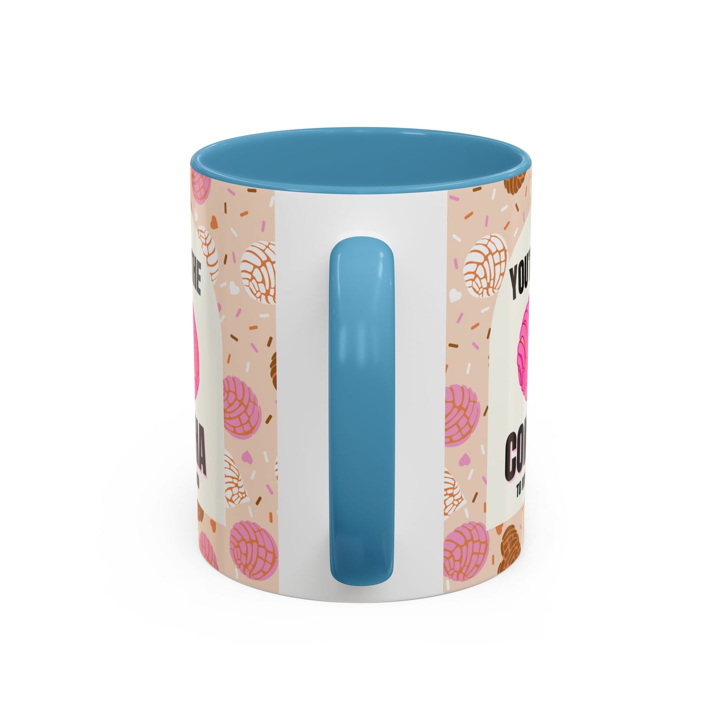 You're the Concha to my Cafecito | Full wrap accent mug