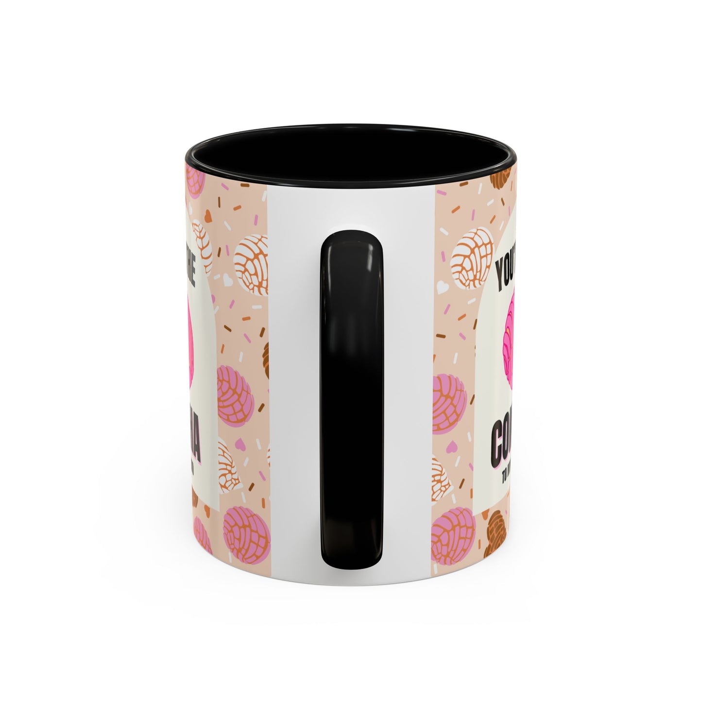 You're the Concha to my Cafecito | Full wrap accent mug