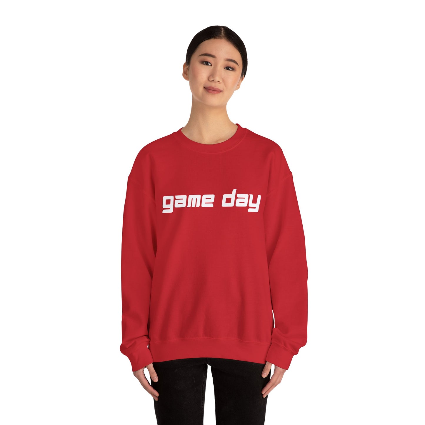 Game Day Crewneck Sweatshirt — Personalized Back Number & Name