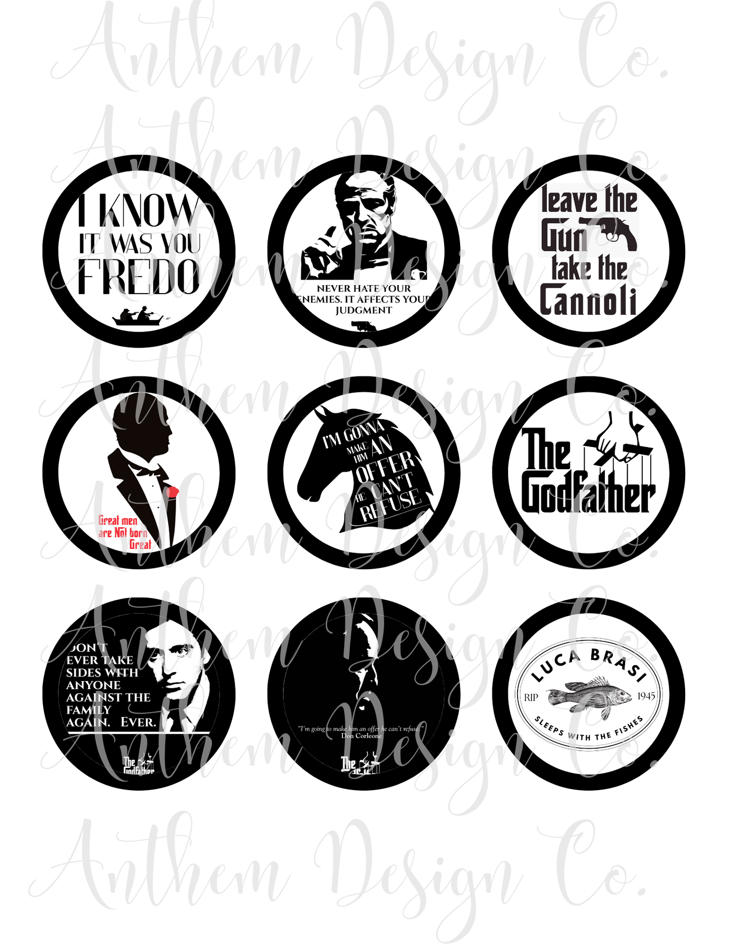 The Godfather Printable Collection