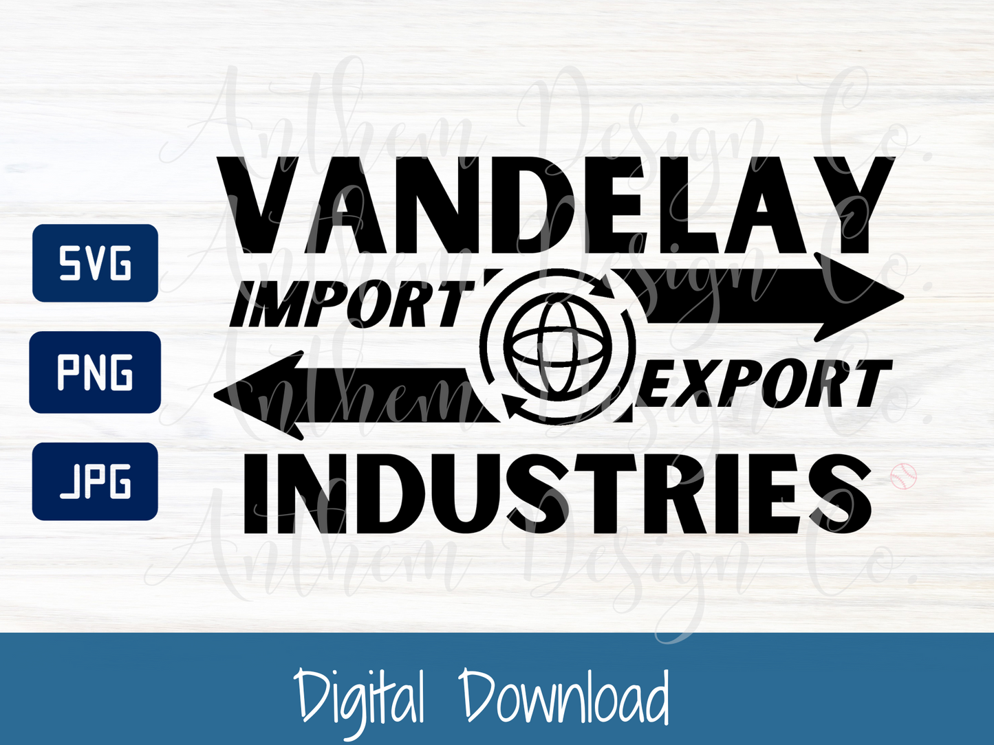 Vandelay Industries Seinfeld SVG | Cut File and Design