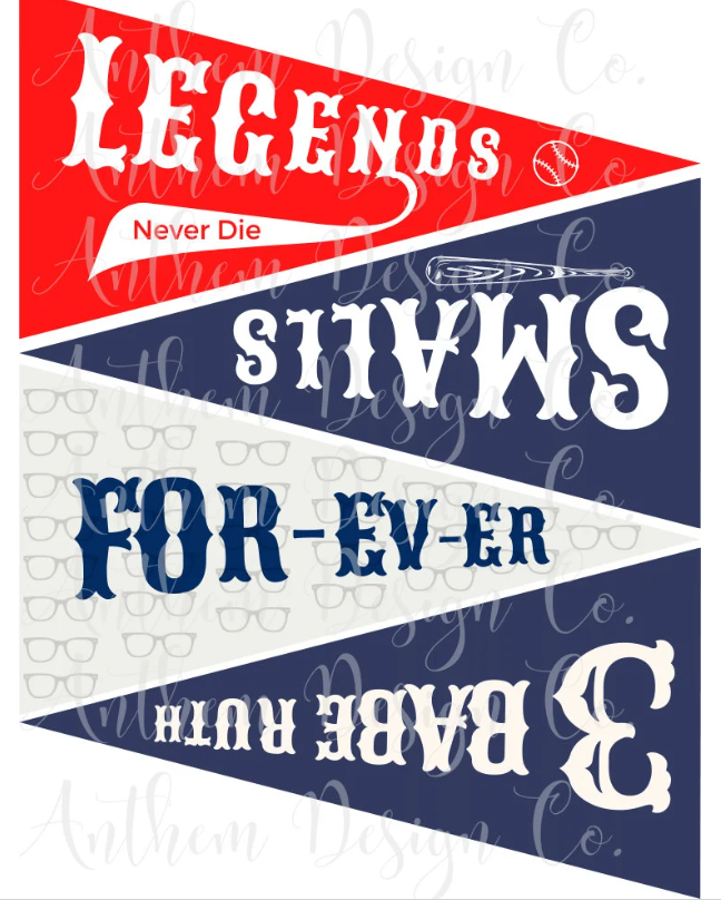 "The Sandlot" Pennant Printable Bundle | Baseball Party Decor