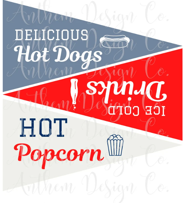 "The Sandlot" Pennant Printable Bundle | Baseball Party Decor