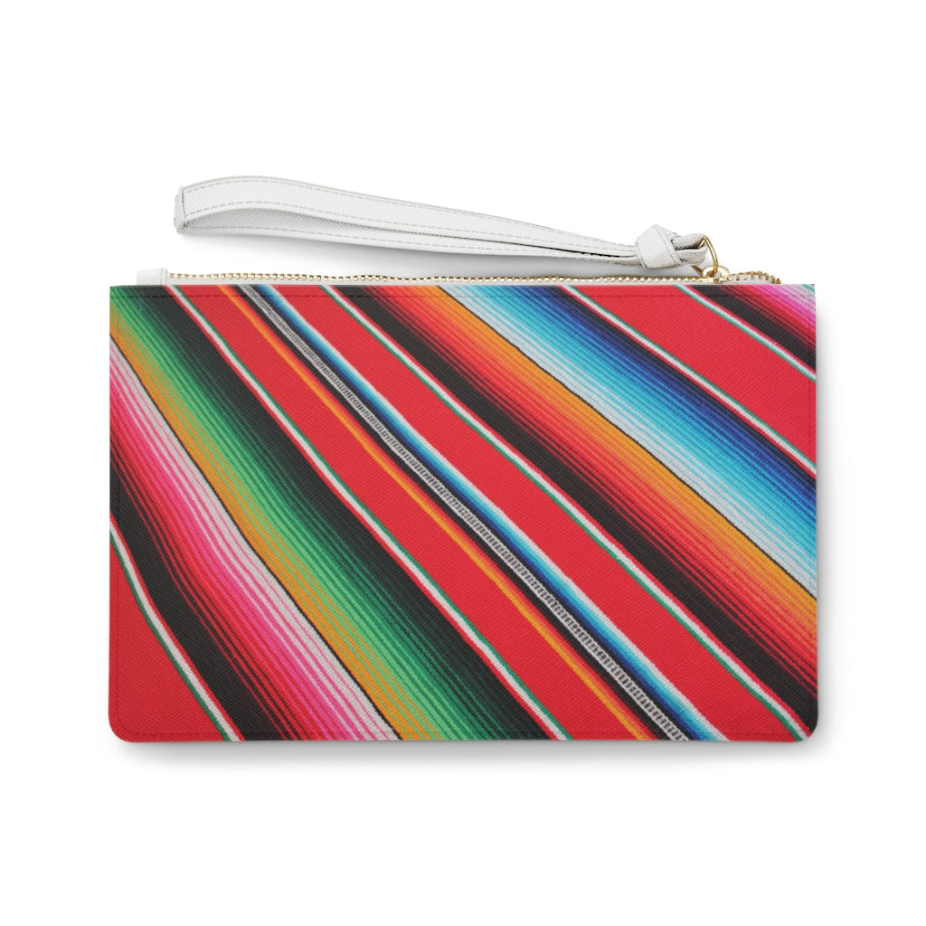 Serpae clutch, Serape printed hand bag, Serape, Serape wristlet, Serape accessory bag, Fiesta wristlet