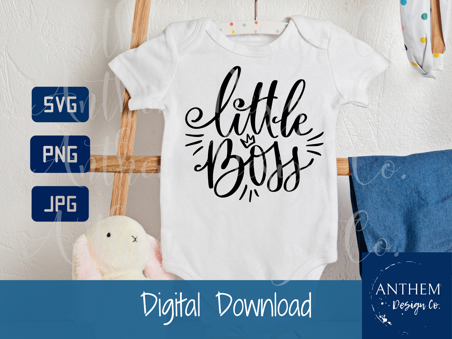 Little boss infant SVG | Cut File and Design