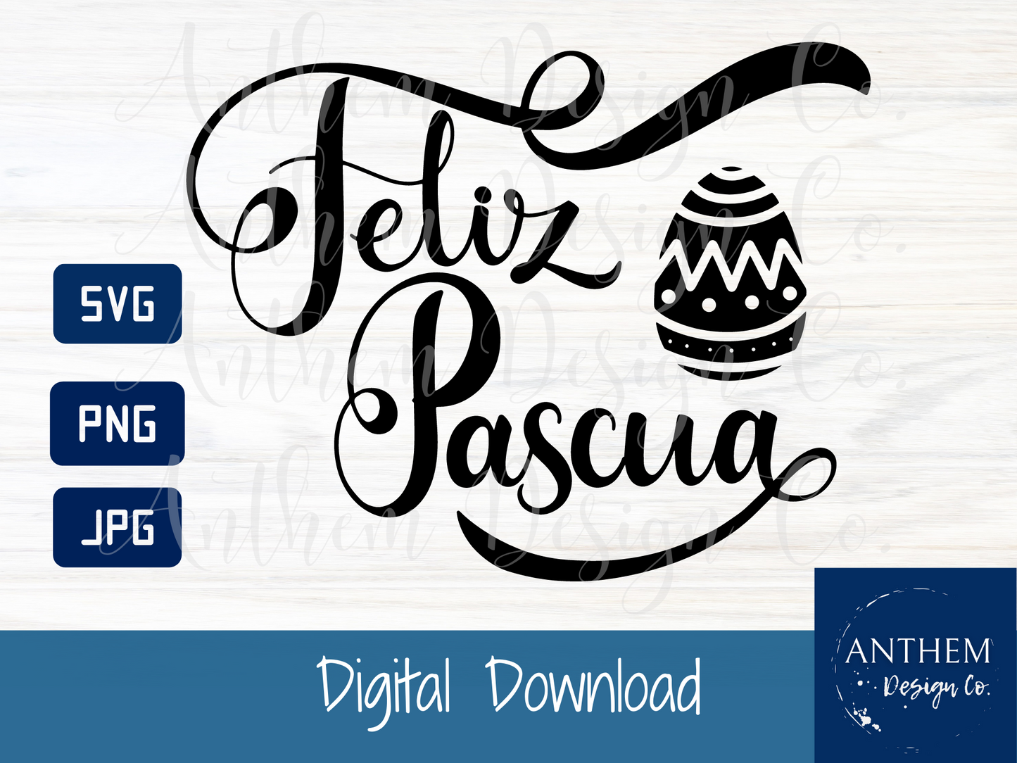 Feliz Pascua SVG | Cut File and Design