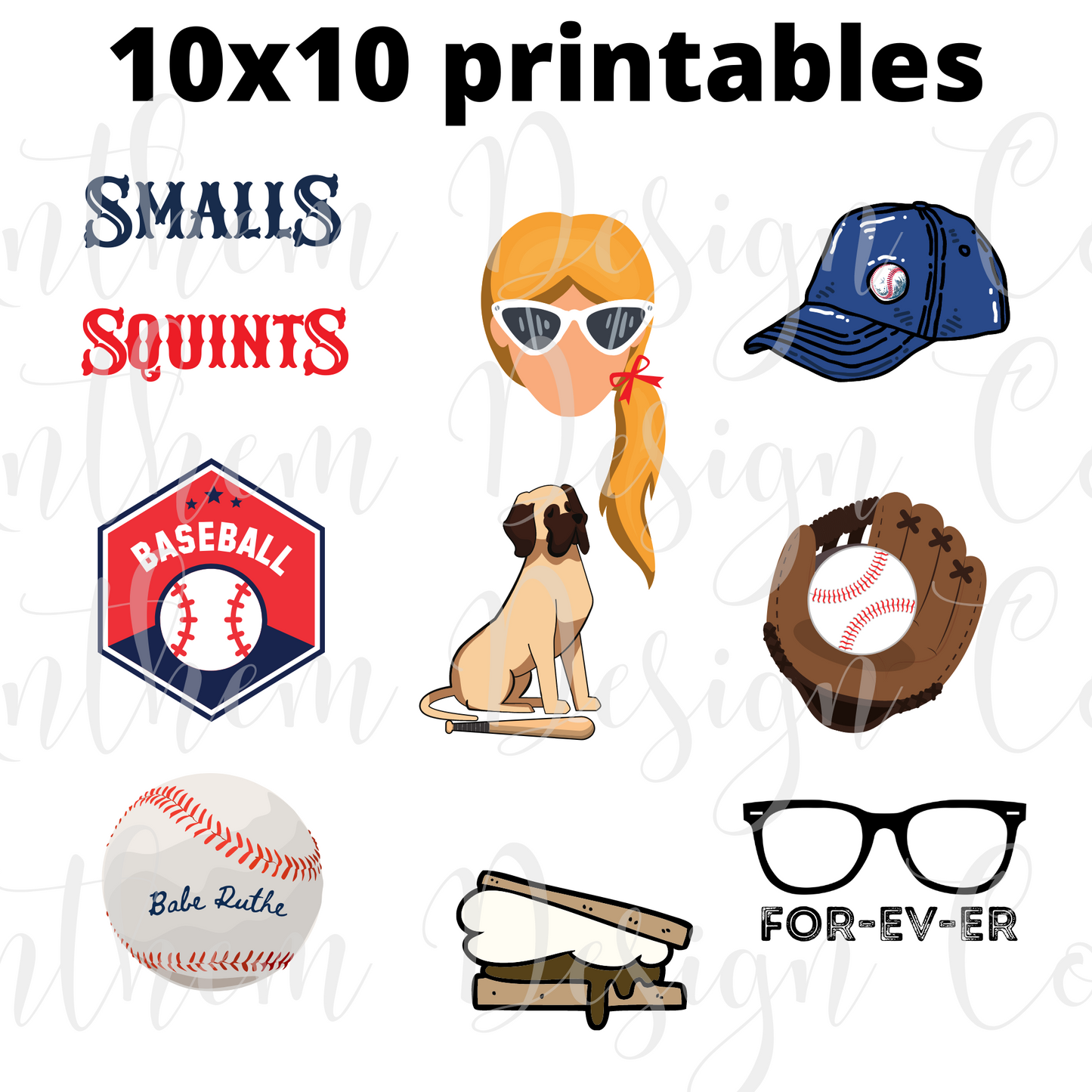 "The Sandlot" Printable Party Bundle | Digital Decor & Favors