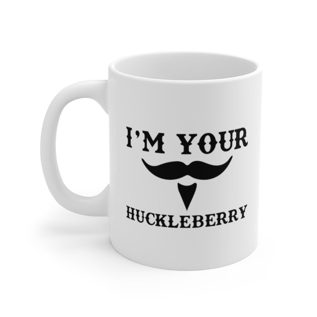 Doc Holliday mug, Tombstone gift, Groomsmen gift, Gift for him, Custom Doc Holliday ceramic mug, Say When, I'm Your Huckleberry, Doc Holiday