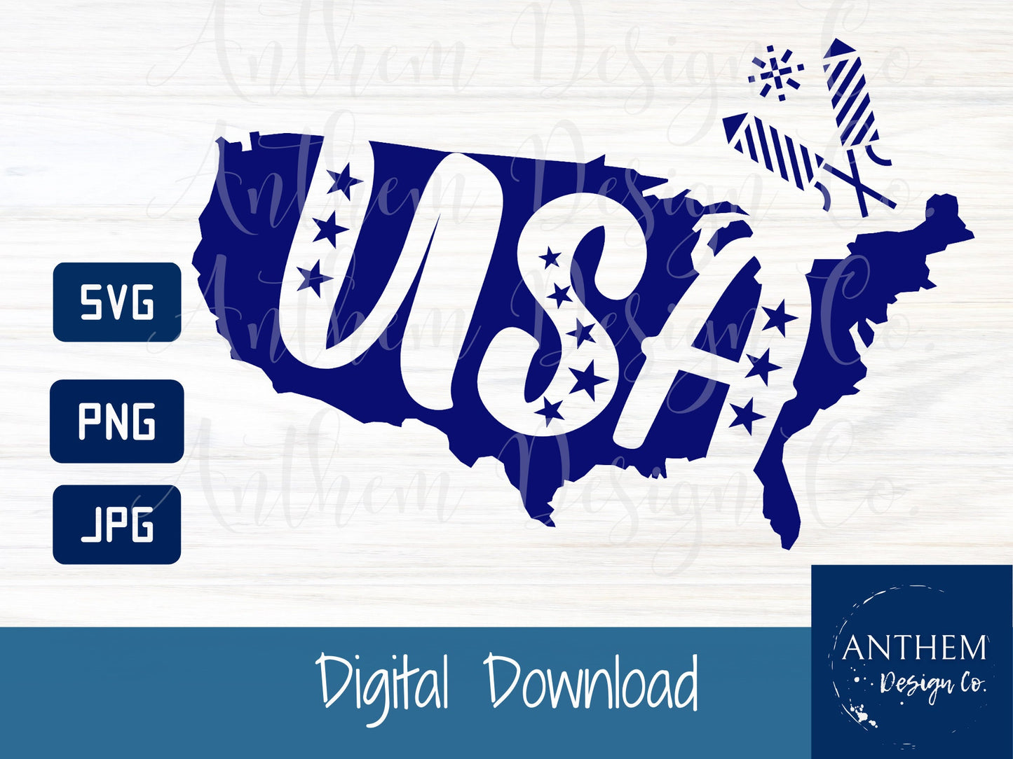 USA shape SVG | Cut File and Design