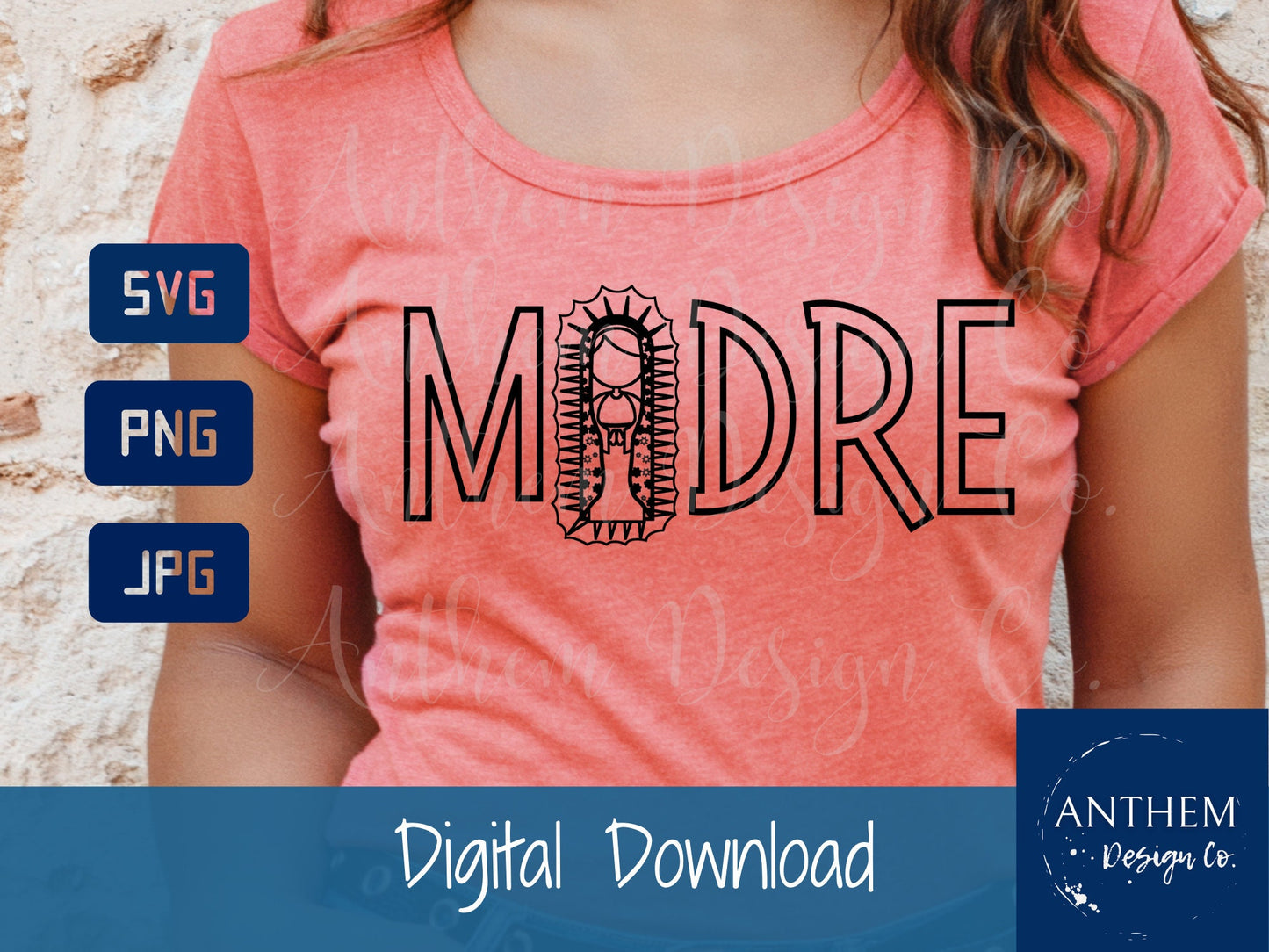 Madre Virgen De Guadalupe SVG | Cut File and Design