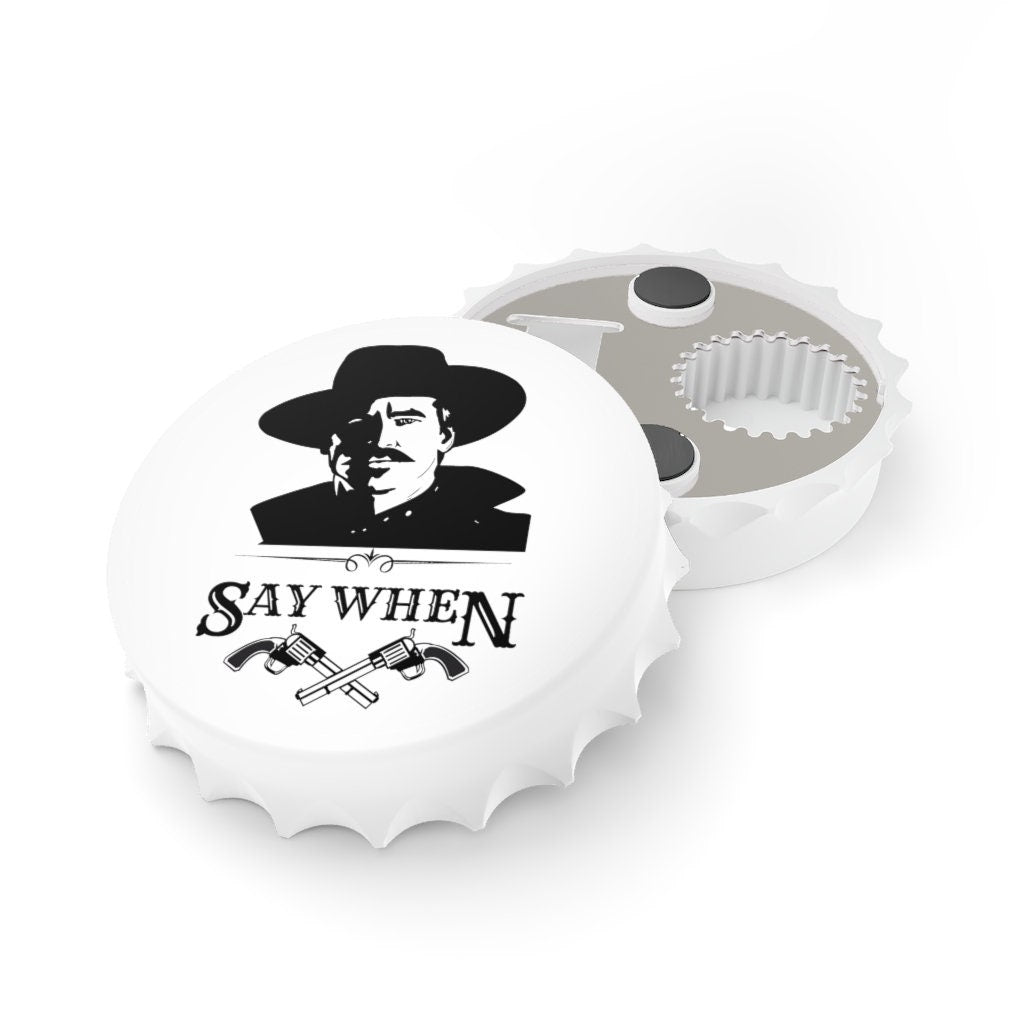Doc Holliday Bottle Opener, Doc Holliday gift, gifts for him, beer gifts, Doc Holiday