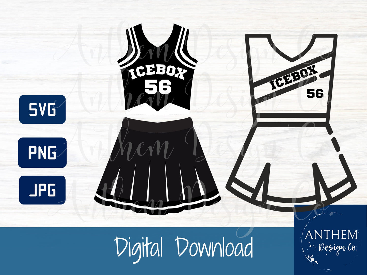 Little Giants Icebox Uniform SVG | Cut File and Design
