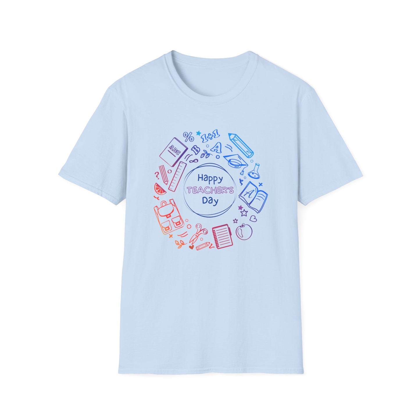 Happy Teachers Day Gradient t-shirt | Celebrating Educators