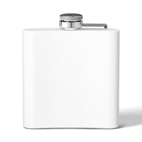 6oz Stainless Steel Flask — Upload & Customize