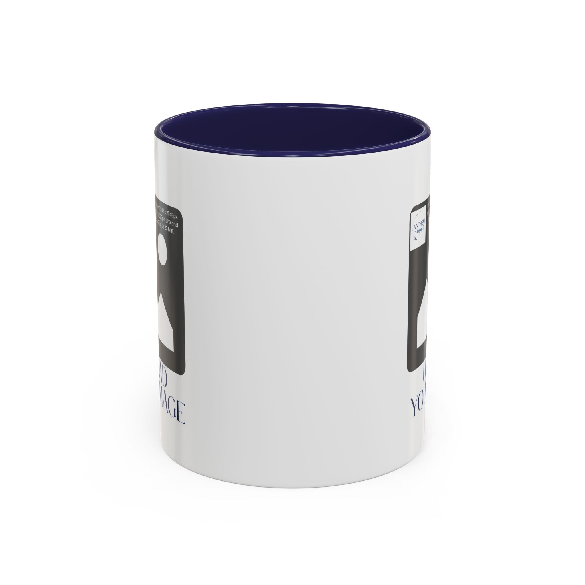 Custom Accent Coffee Mug – Personalized Photo Upload 11/15oz