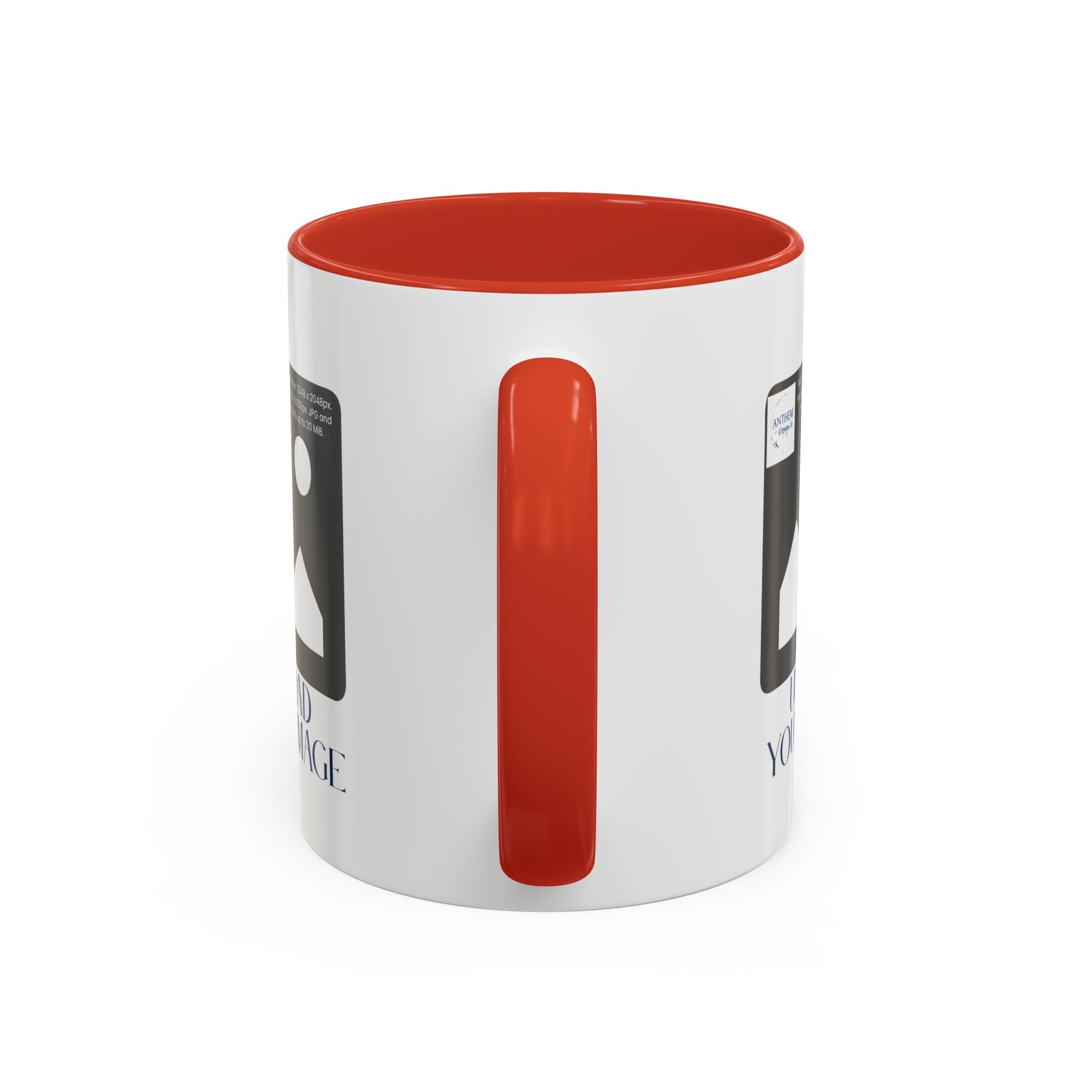 Custom Accent Coffee Mug – Personalized Photo Upload 11/15oz
