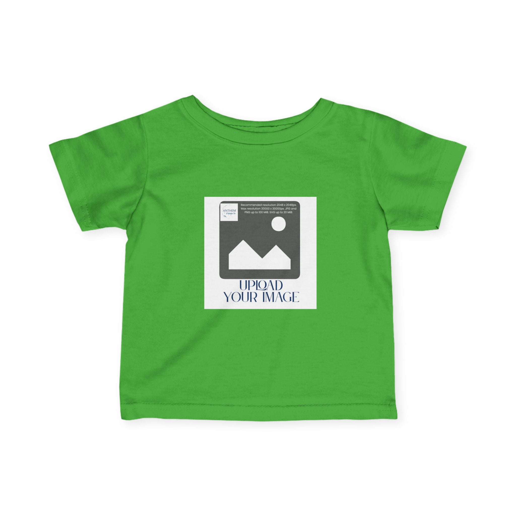 Infant Tee – Upload and Customize Baby T‑Shirt (Personalized Newborn Gift)