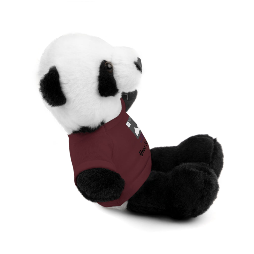 Personalized Stuffed Animal with Custom T-Shirt | Name, Photo or Message Plush Gift