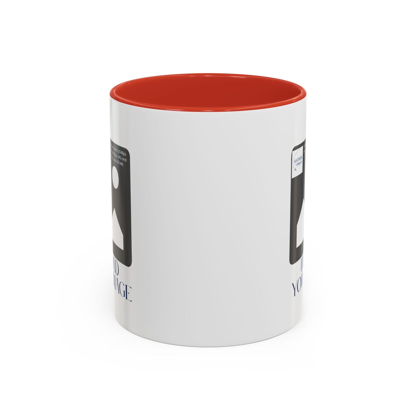 Custom Accent Coffee Mug – Personalized Photo Upload 11/15oz