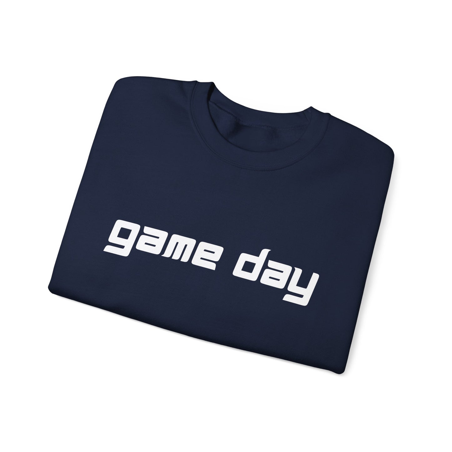 Game Day Crewneck Sweatshirt — Personalized Back Number & Name