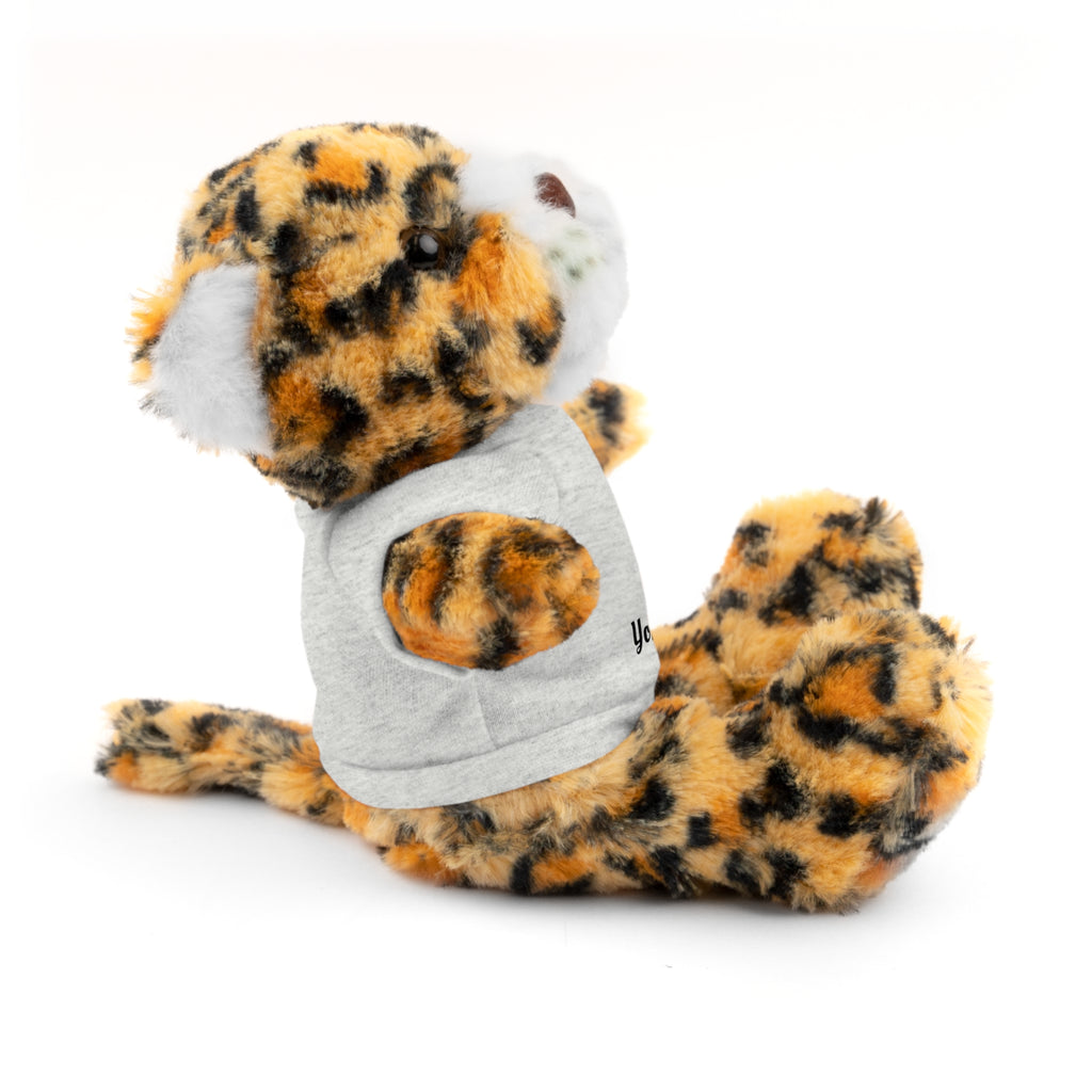 Personalized Stuffed Animal with Custom T-Shirt | Name, Photo or Message Plush Gift