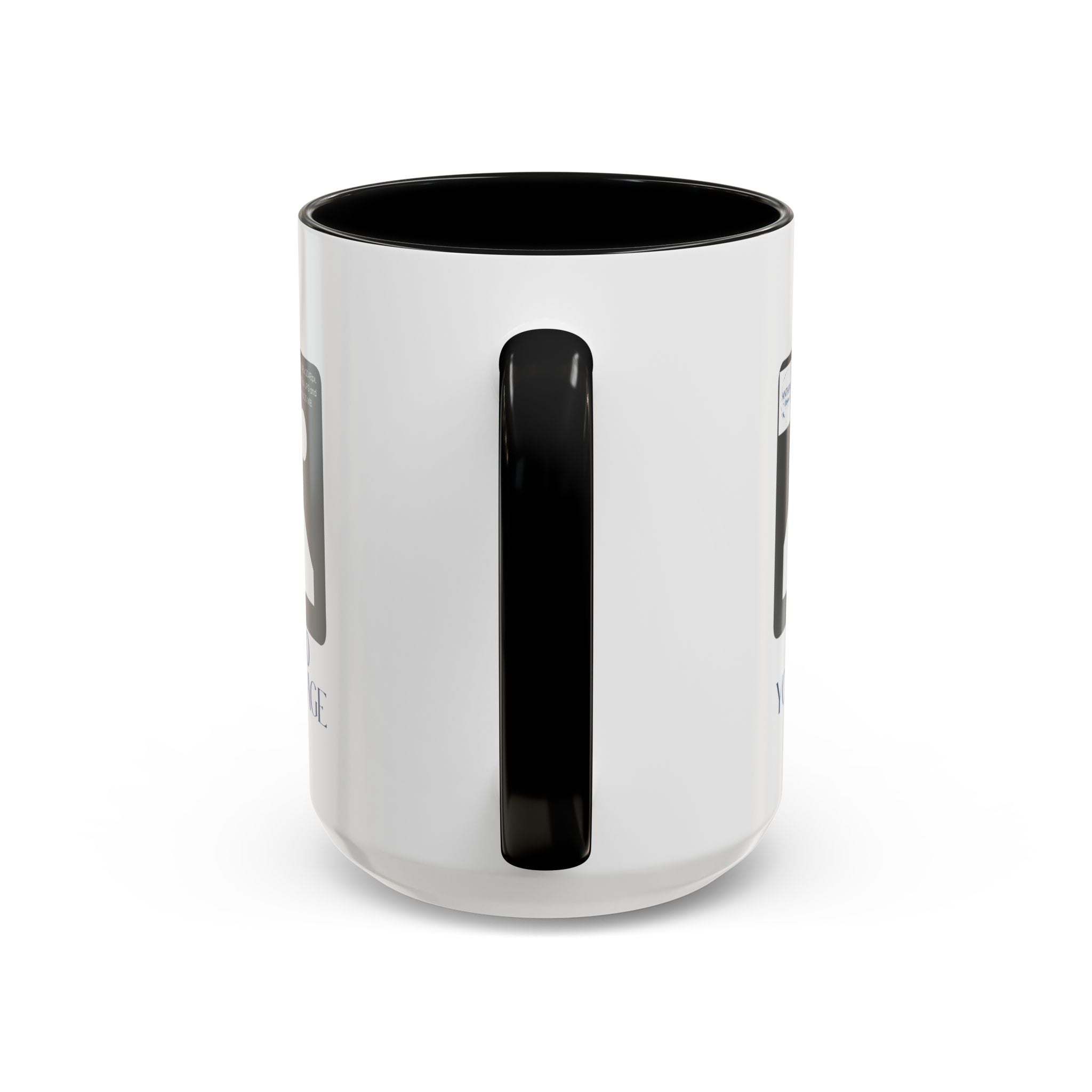 Custom Accent Coffee Mug – Personalized Photo Upload 11/15oz
