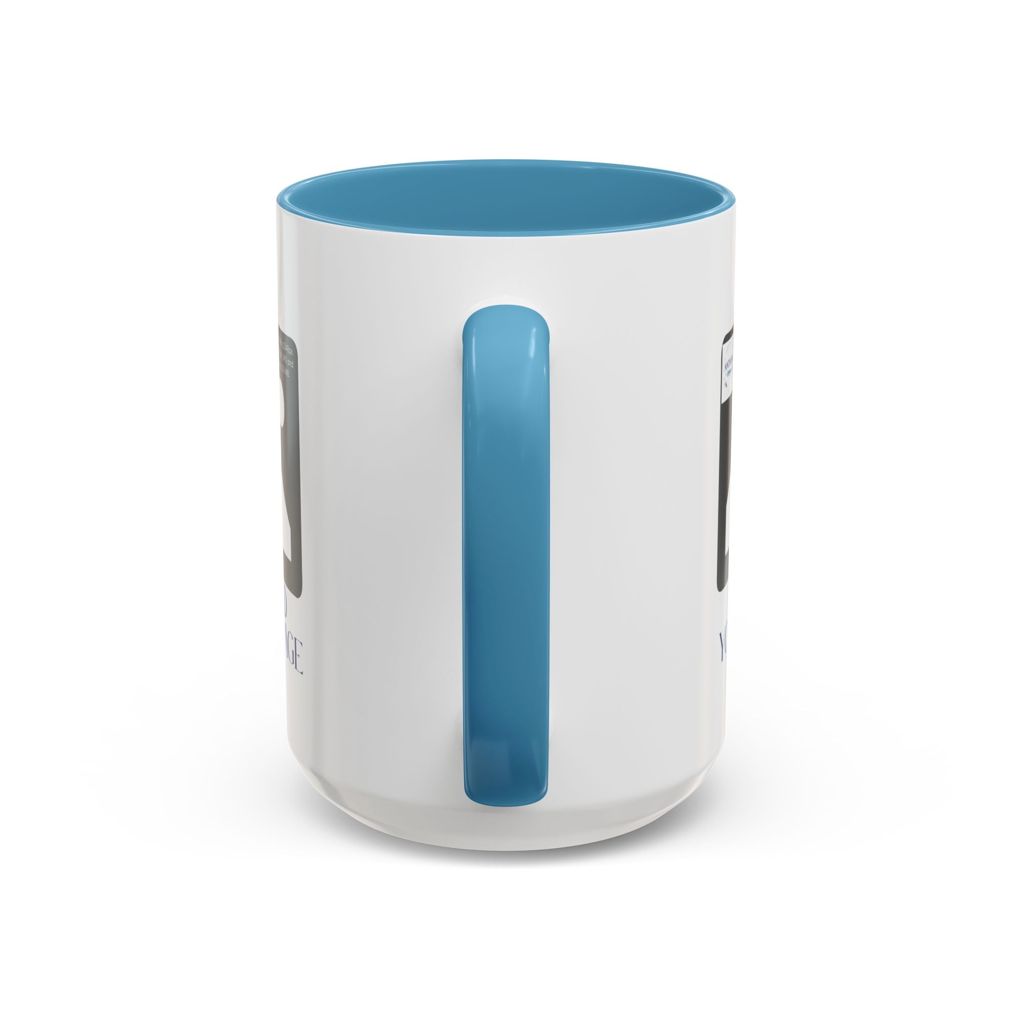 Custom Accent Coffee Mug – Personalized Photo Upload 11/15oz