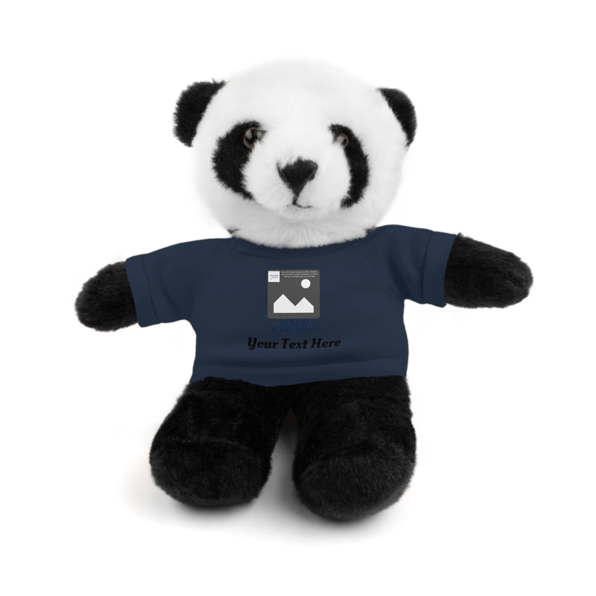 Personalized Stuffed Animal with Custom T-Shirt | Name, Photo or Message Plush Gift