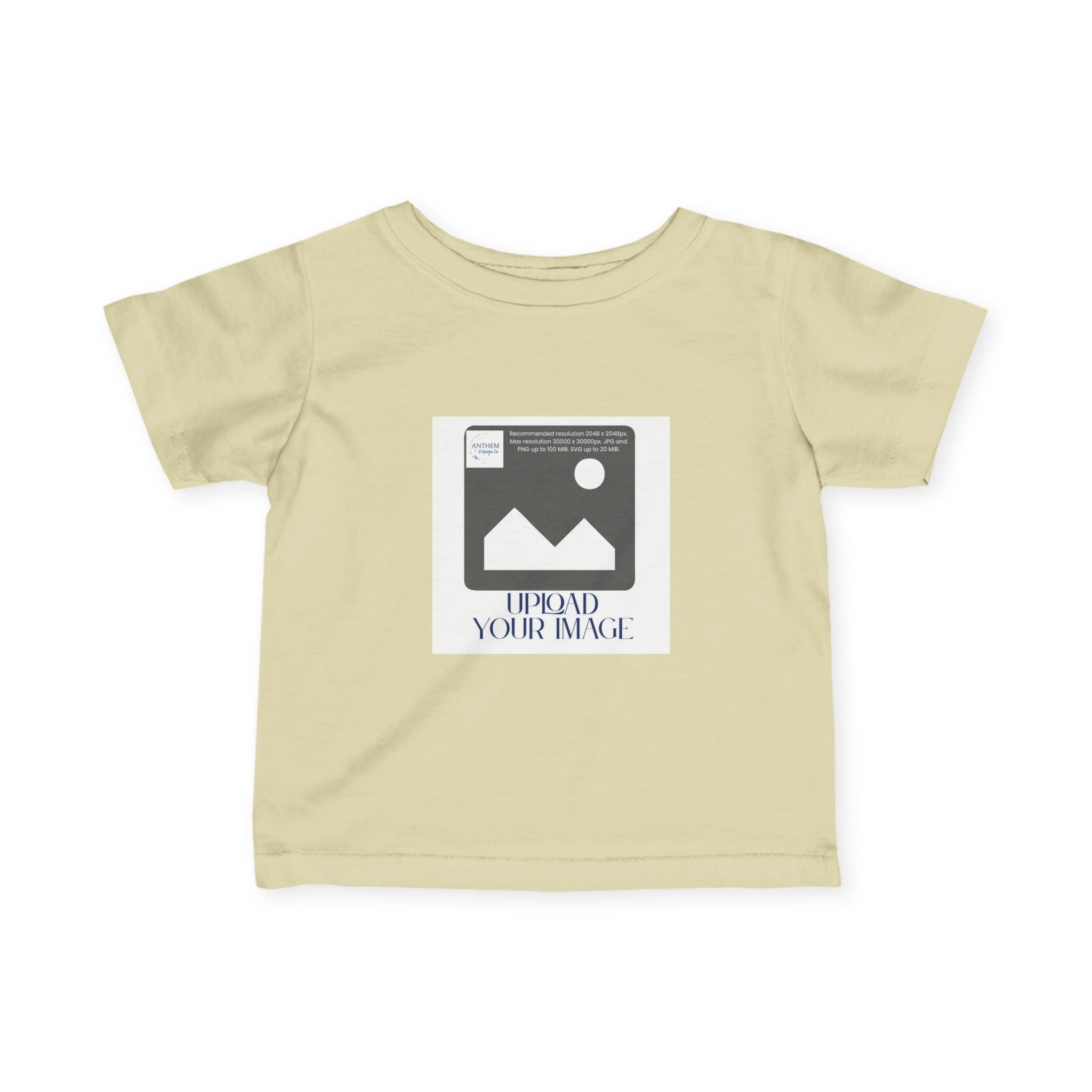 Infant Tee – Upload and Customize Baby T‑Shirt (Personalized Newborn Gift)