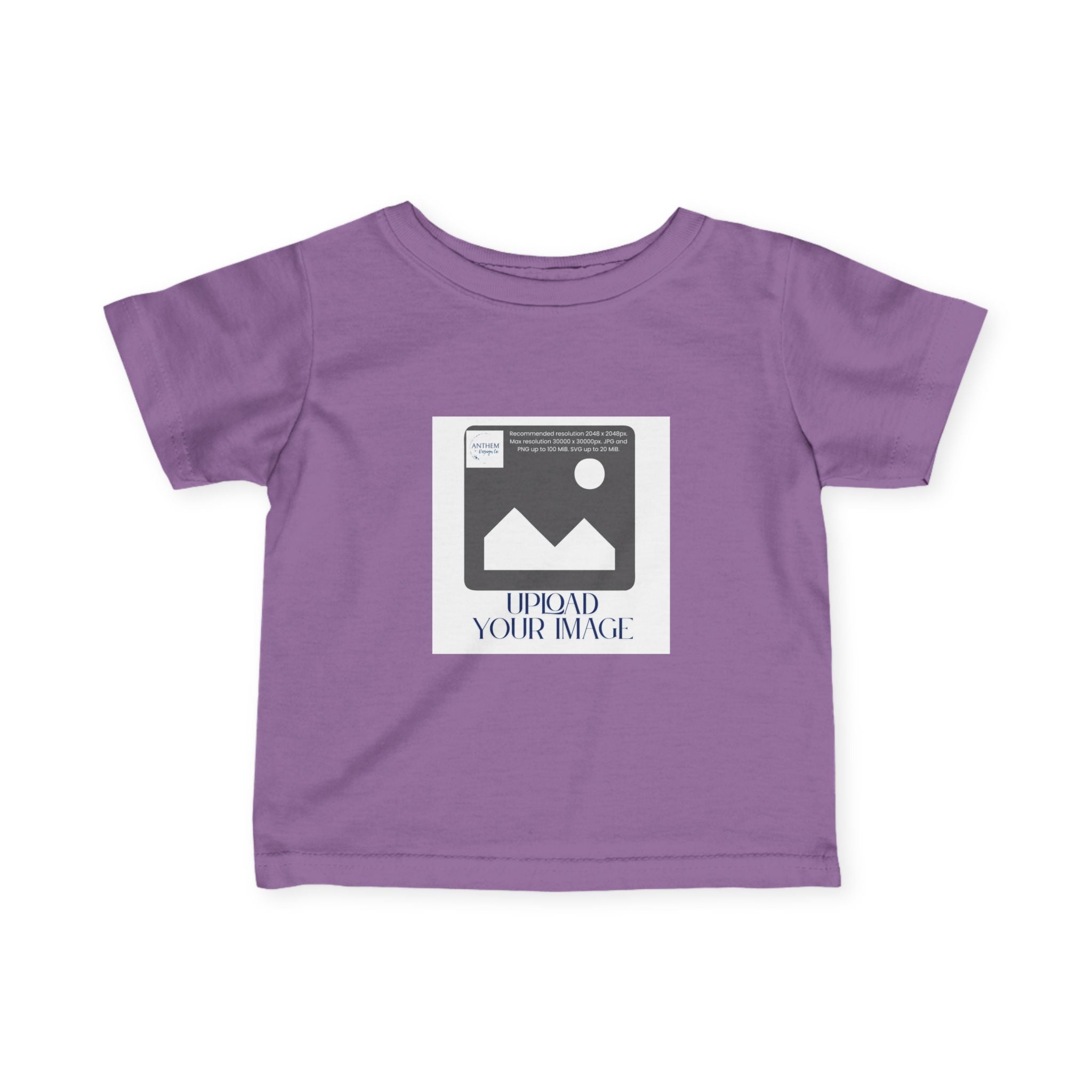 Infant Tee – Upload and Customize Baby T‑Shirt (Personalized Newborn Gift)