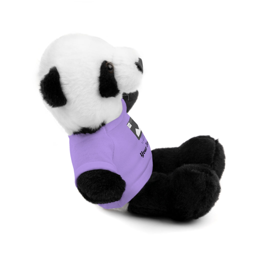 Personalized Stuffed Animal with Custom T-Shirt | Name, Photo or Message Plush Gift