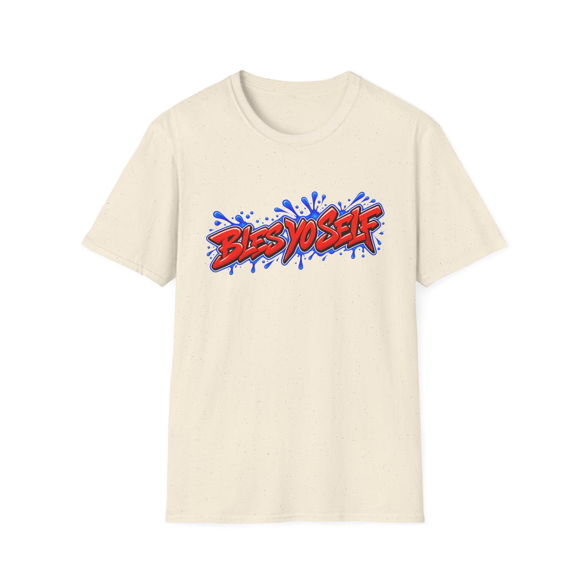 Bles Yo Self Shirt | Funny Graffiti Graphic Tee | Bold Streetwear T-Shirt
