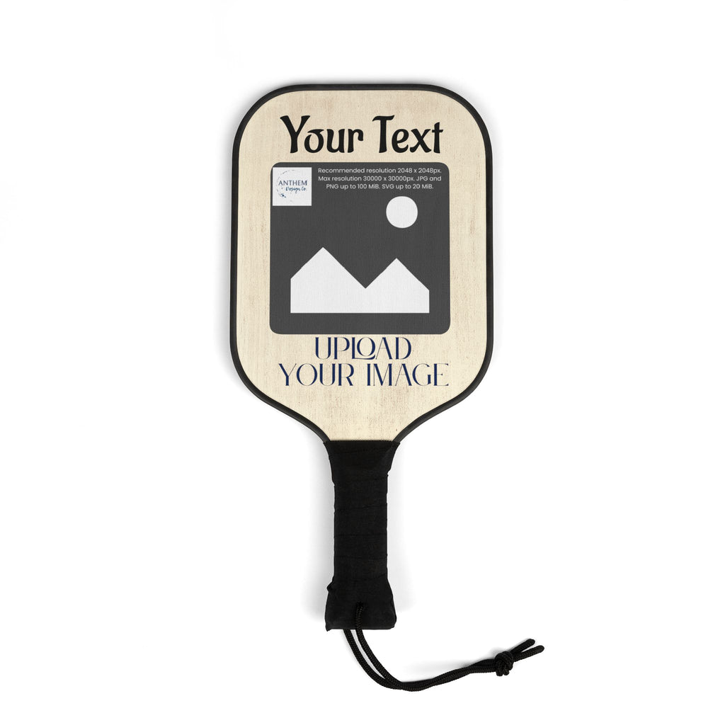 Personalized Pickleball Paddle Set | Custom Photo, Name or Design Pickleball Kit