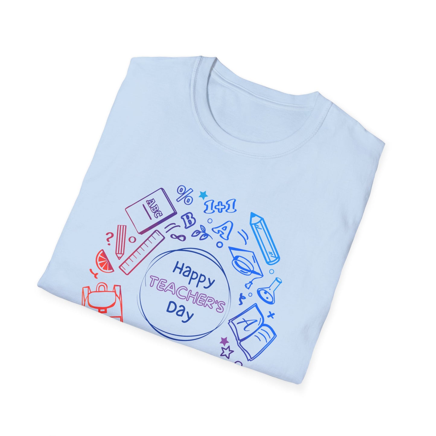 Happy Teachers Day Gradient t-shirt | Celebrating Educators
