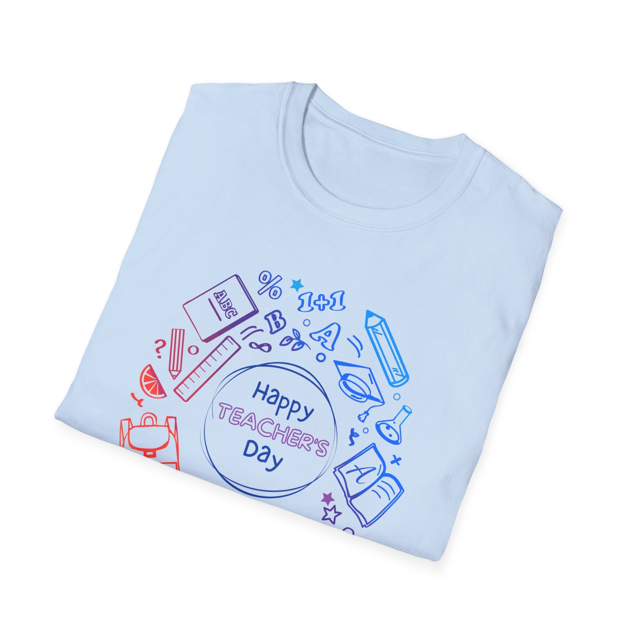 Happy Teachers Day Gradient t-shirt | Celebrating Educators