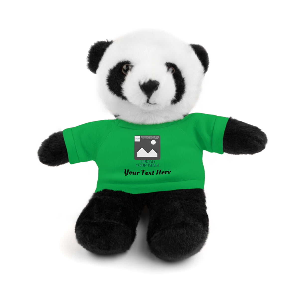 Personalized Stuffed Animal with Custom T-Shirt | Name, Photo or Message Plush Gift