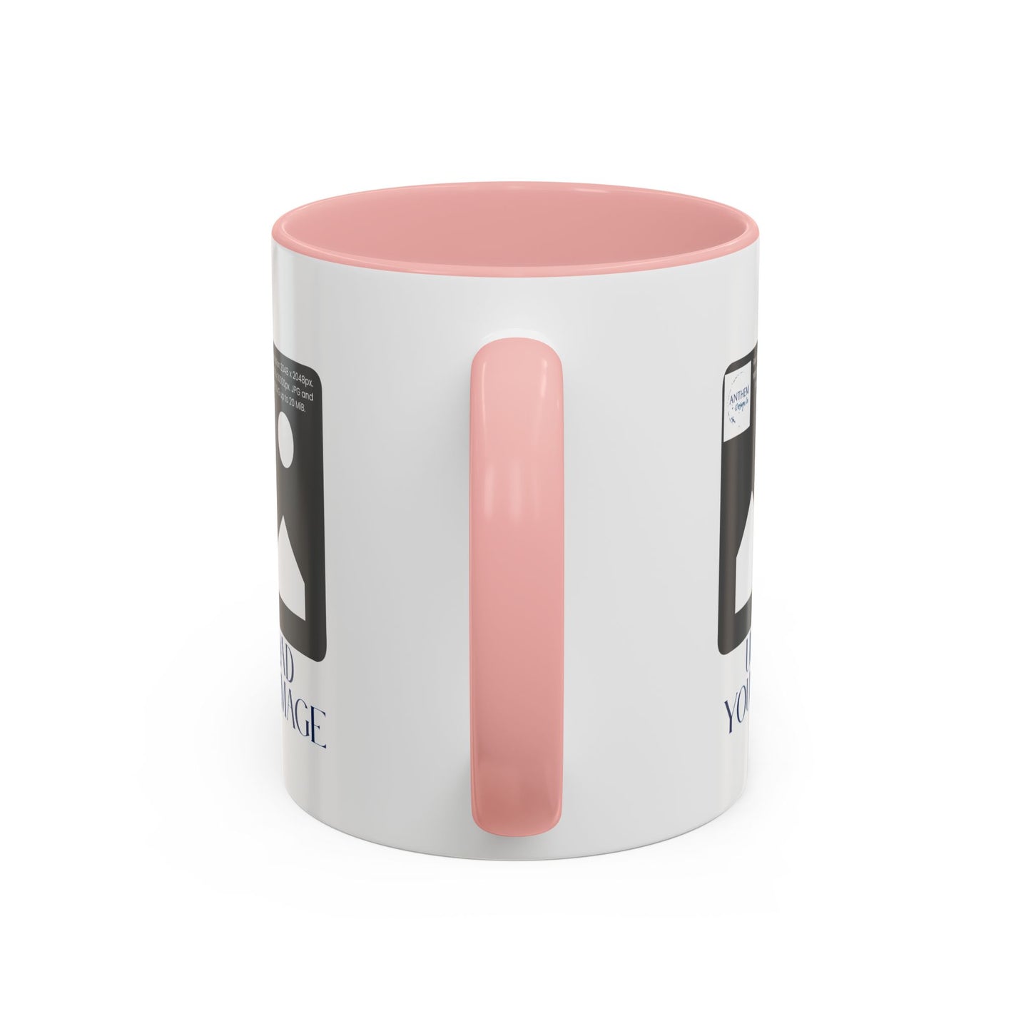 Custom Accent Coffee Mug – Personalized Photo Upload 11/15oz