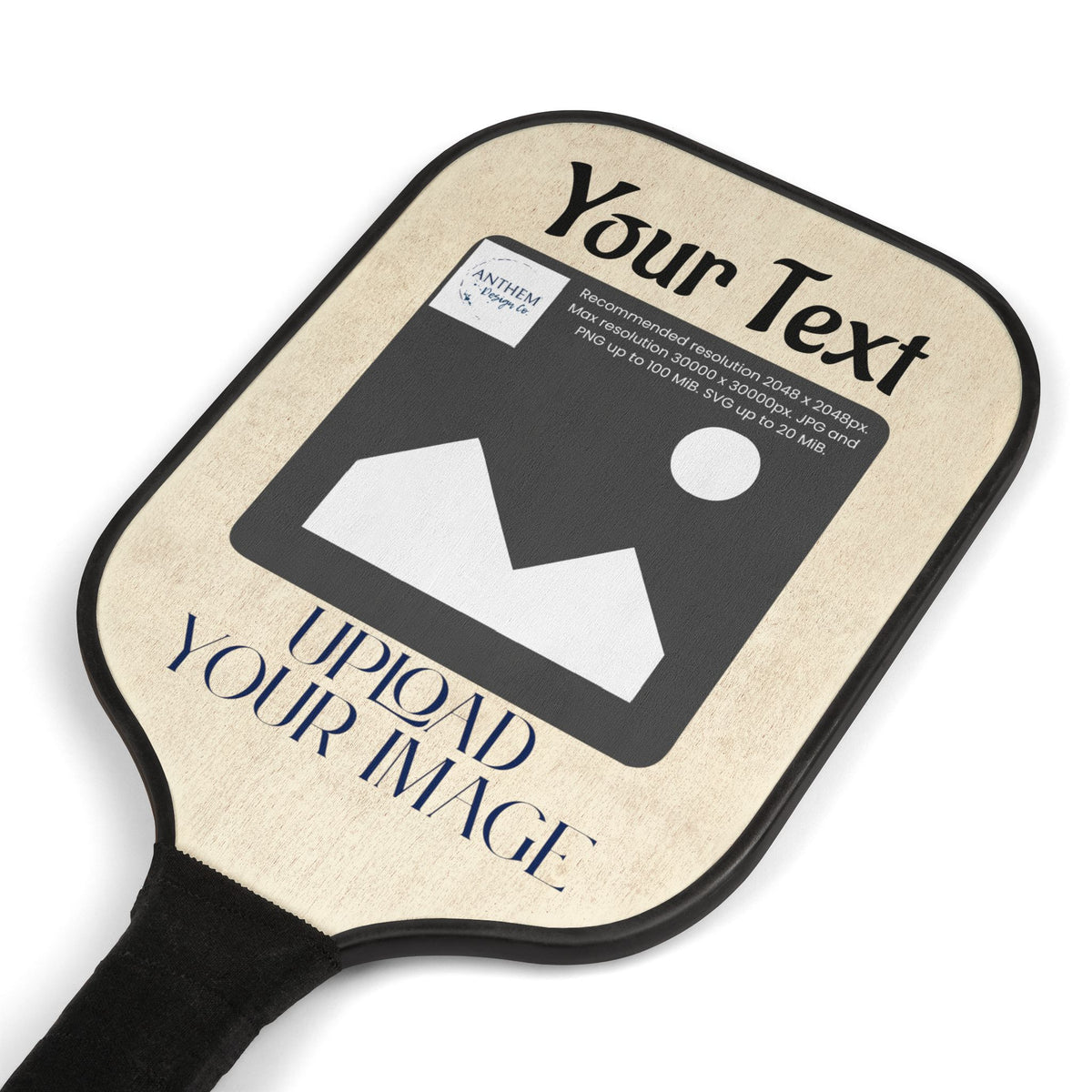Personalized Pickleball Paddle Set | Custom Photo, Name or Design Pickleball Kit