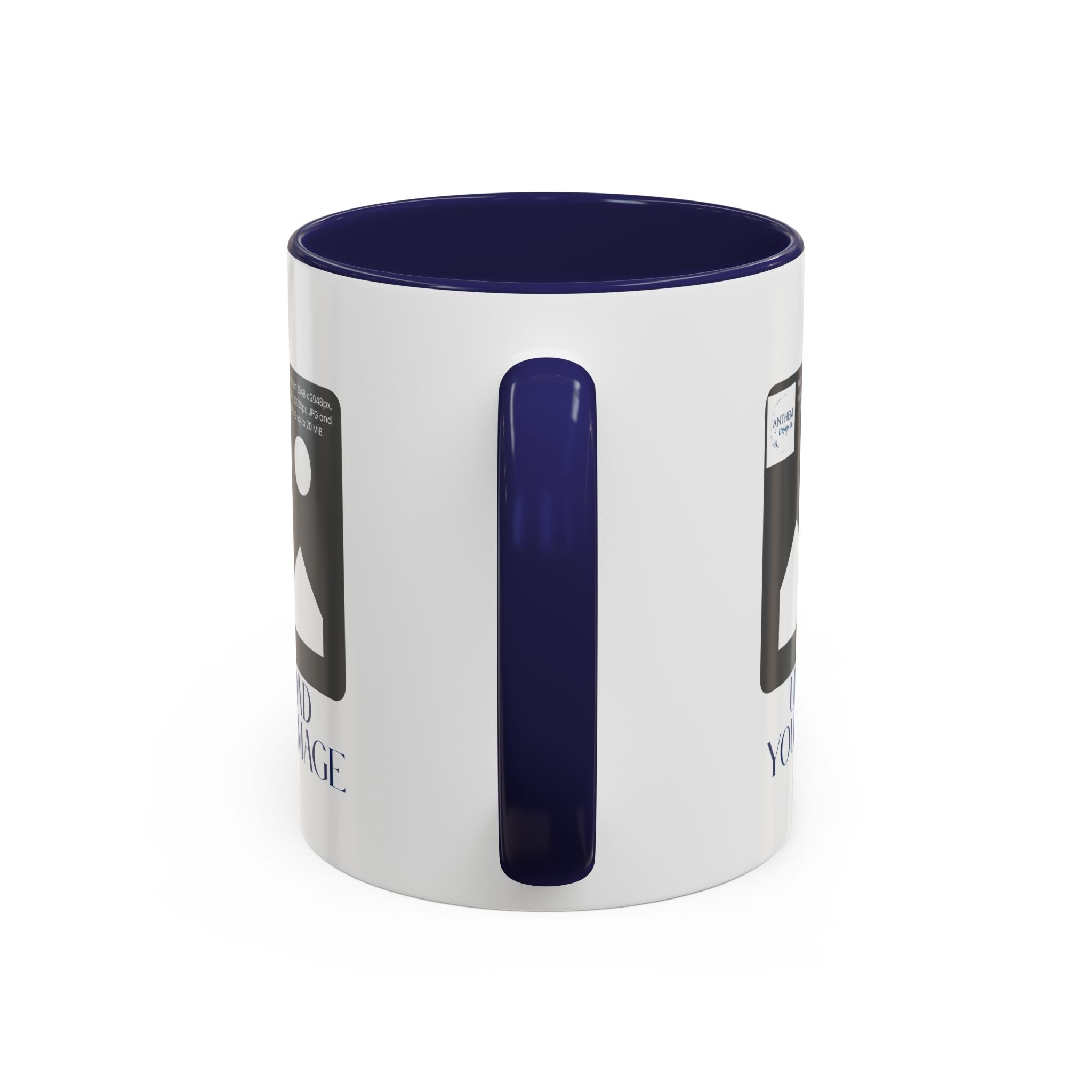 Custom Accent Coffee Mug – Personalized Photo Upload 11/15oz