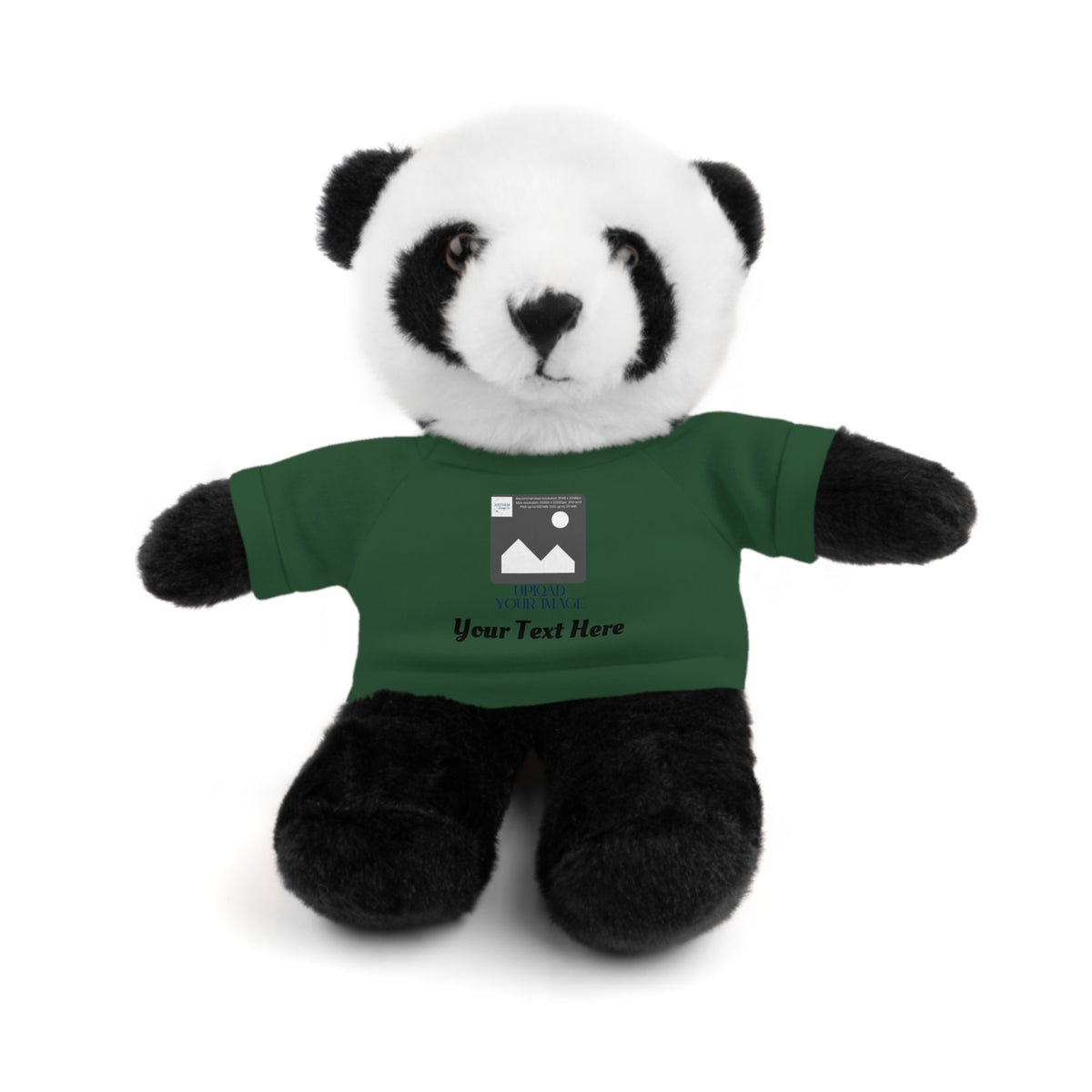 Personalized Stuffed Animal with Custom T-Shirt | Name, Photo or Message Plush Gift