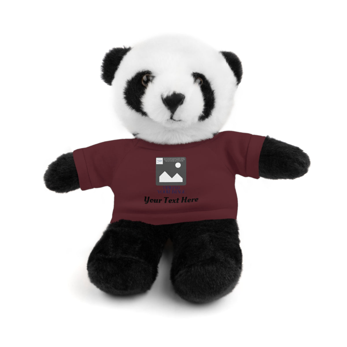 Personalized Stuffed Animal with Custom T-Shirt | Name, Photo or Message Plush Gift