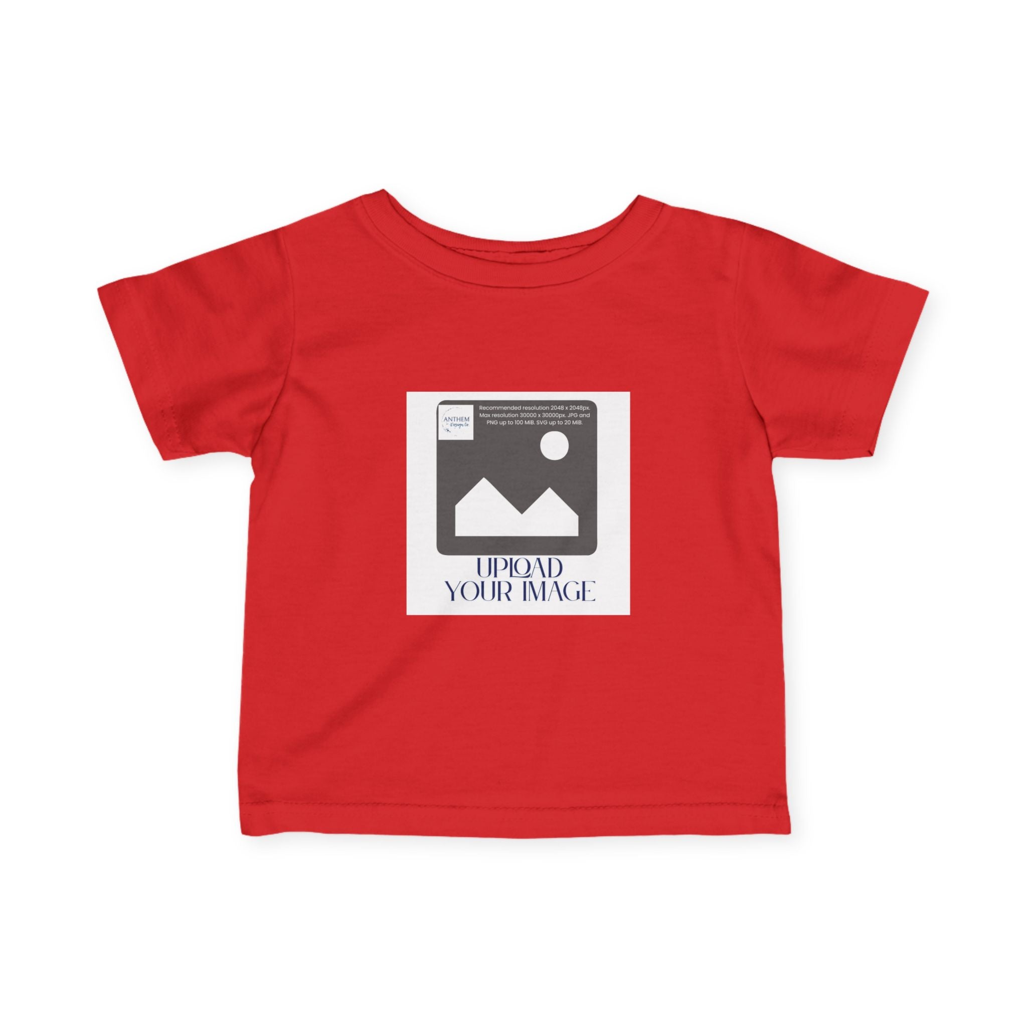 Infant Tee – Upload and Customize Baby T‑Shirt (Personalized Newborn Gift)