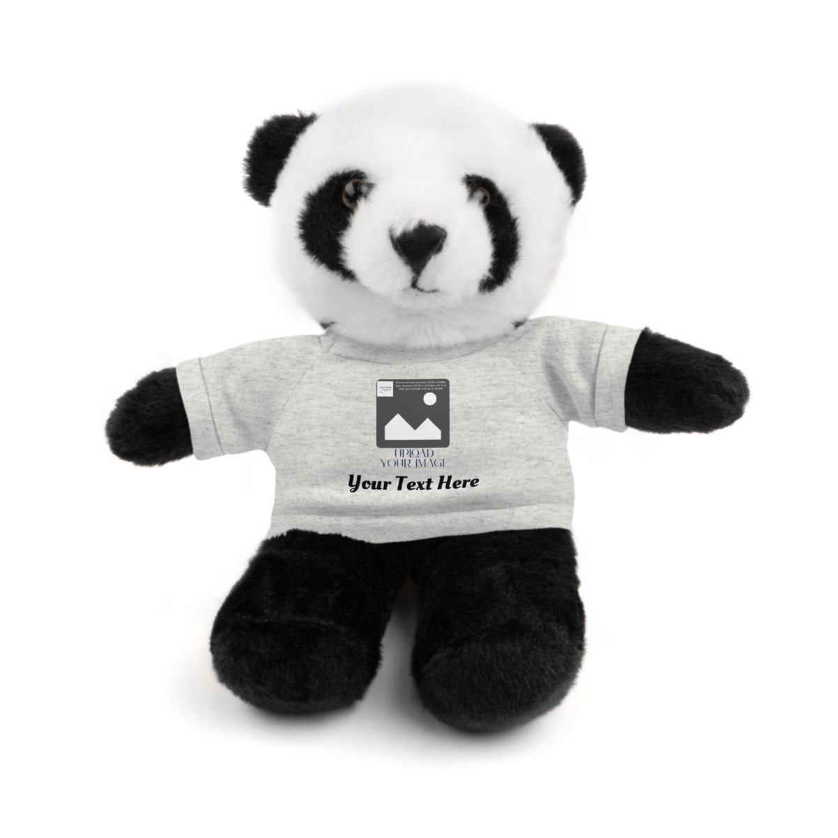 Personalized Stuffed Animal with Custom T-Shirt | Name, Photo or Message Plush Gift
