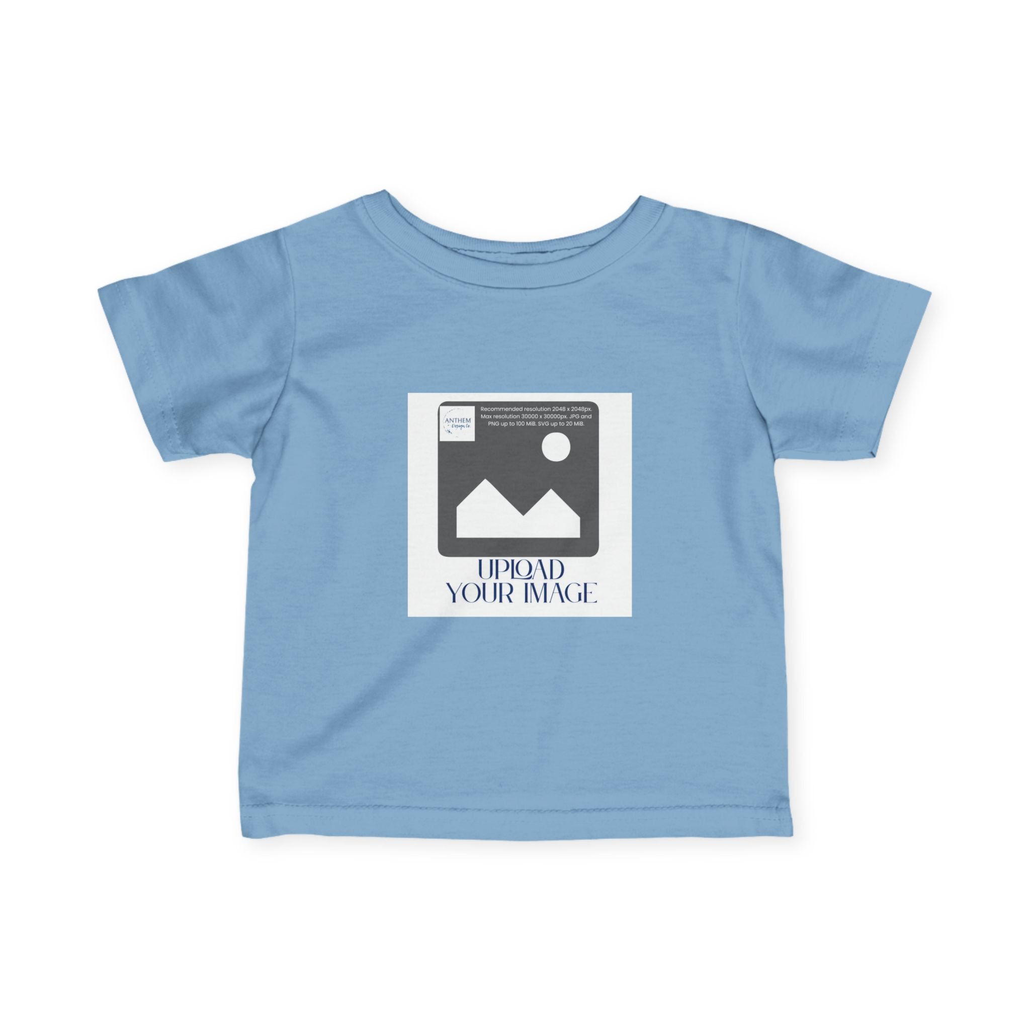 Infant Tee – Upload and Customize Baby T‑Shirt (Personalized Newborn Gift)