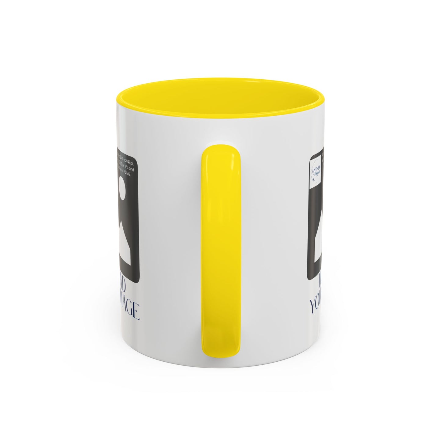 Custom Accent Coffee Mug – Personalized Photo Upload 11/15oz