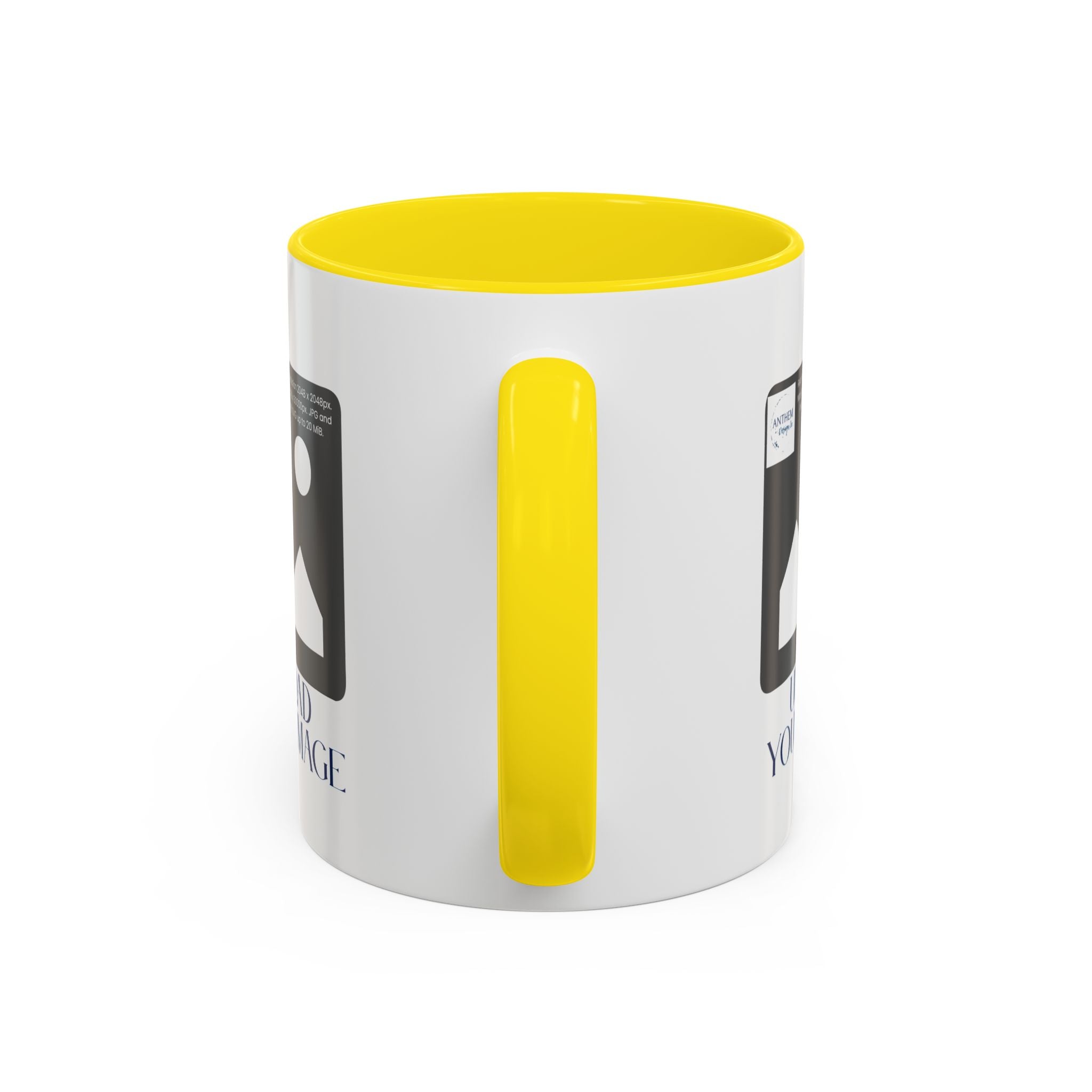 Custom Accent Coffee Mug – Personalized Photo Upload 11/15oz