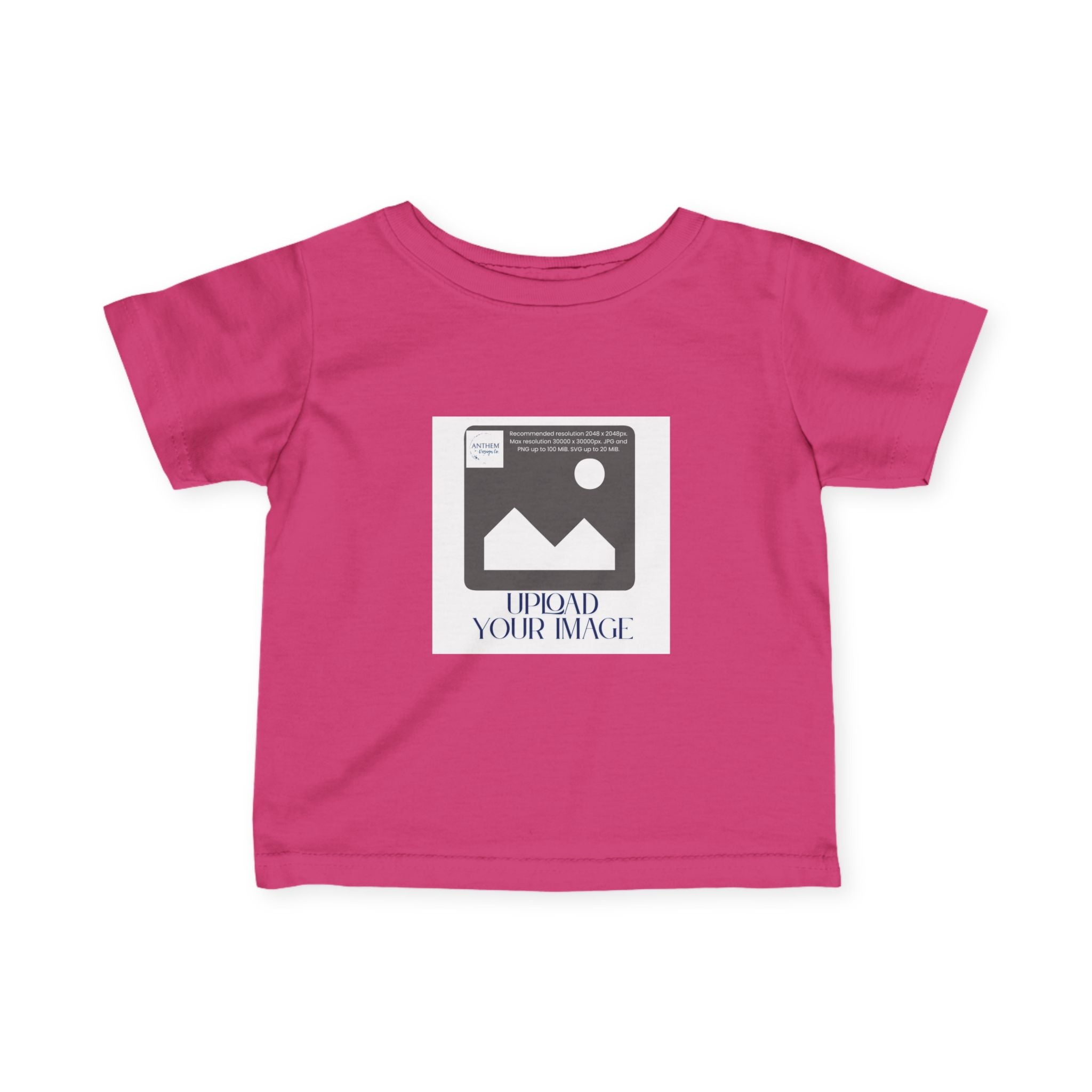 Infant Tee – Upload and Customize Baby T‑Shirt (Personalized Newborn Gift)