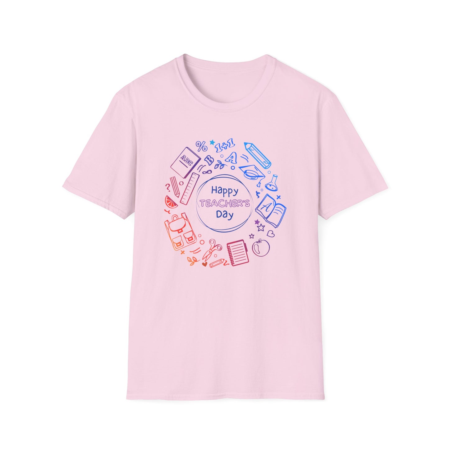 Happy Teachers Day Gradient t-shirt | Celebrating Educators