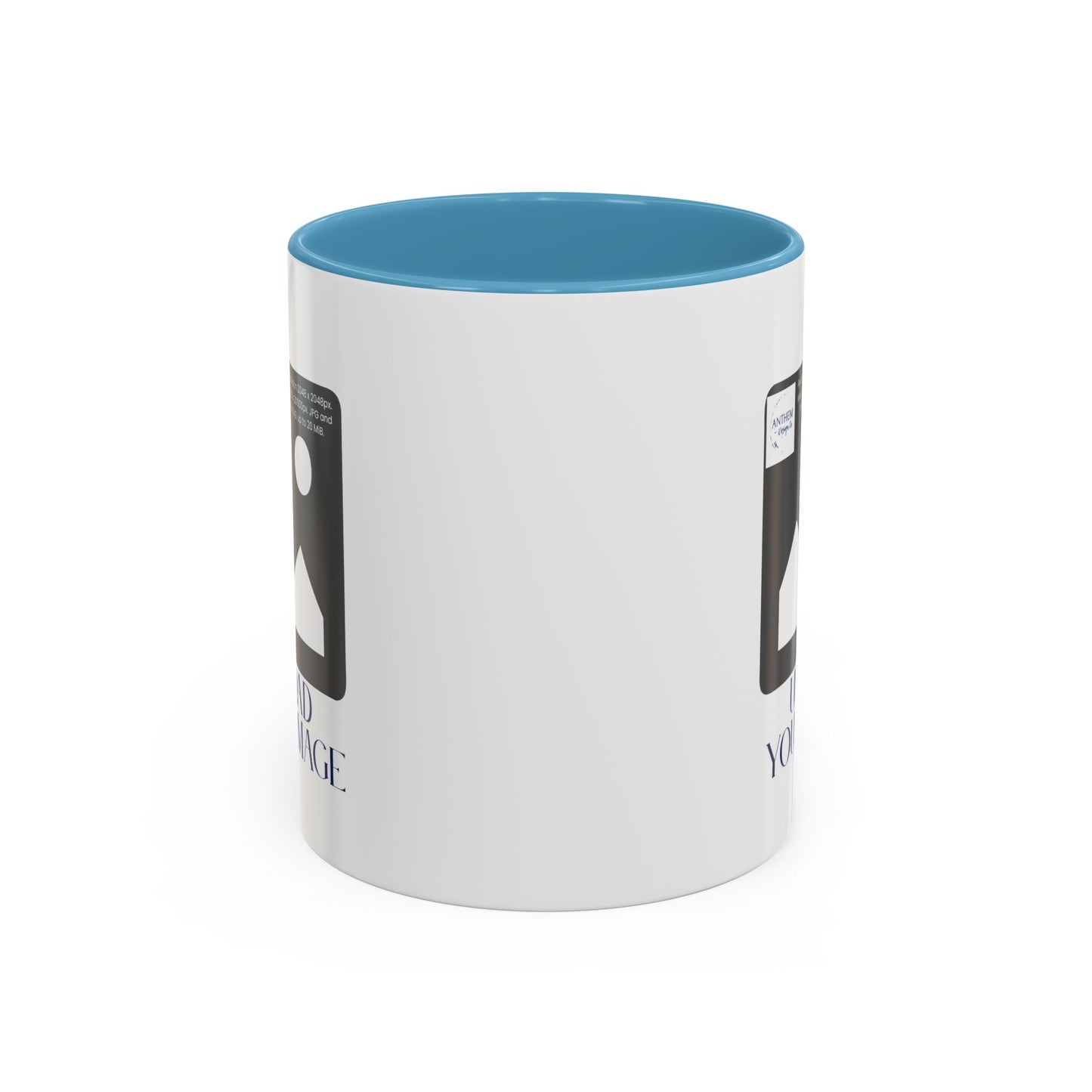 Custom Accent Coffee Mug – Personalized Photo Upload 11/15oz