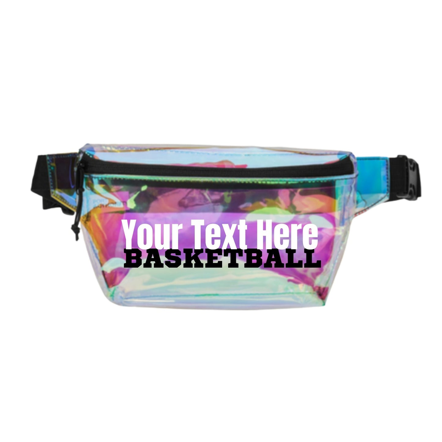 Clear Basketball Stadium Fanny Pack – Meets Most Venue Guidelines